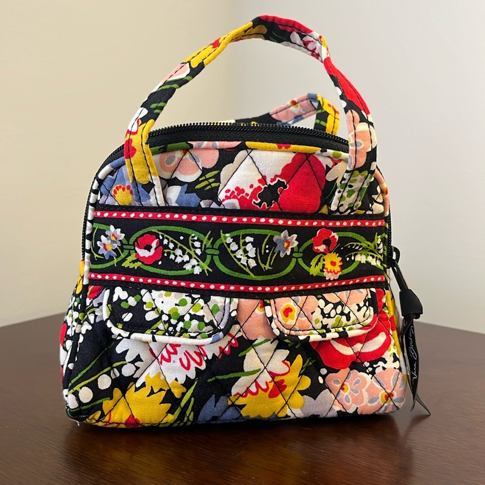 Vera Bradley Mini Bag in “Poppy Fields”